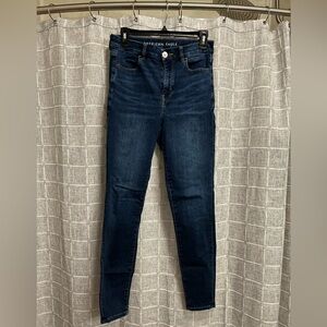 American Eagle Outfitters Curvy High Rise Jeggings 6 Long